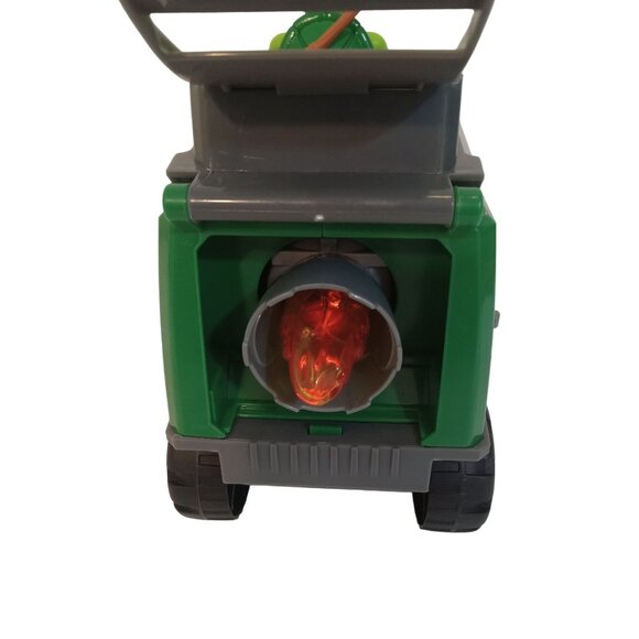 Funrise Thrash N Battle Garbage Truck Boys Green 2023 TMNT Sounds Light Up - Picture 3 of 5